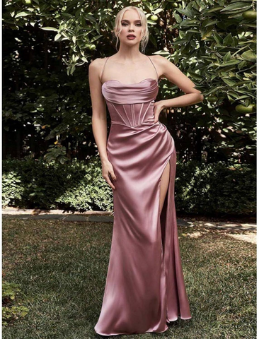 Image of Vestidos de Noche de sirena, vestido sexys, vestido de fiesta de boda, vestidos de graduación 2025