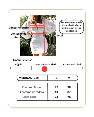 Image of Vestido para mujer, vestido de fiesta de doble capa de manga larga, VESTIDO DRAPEADO